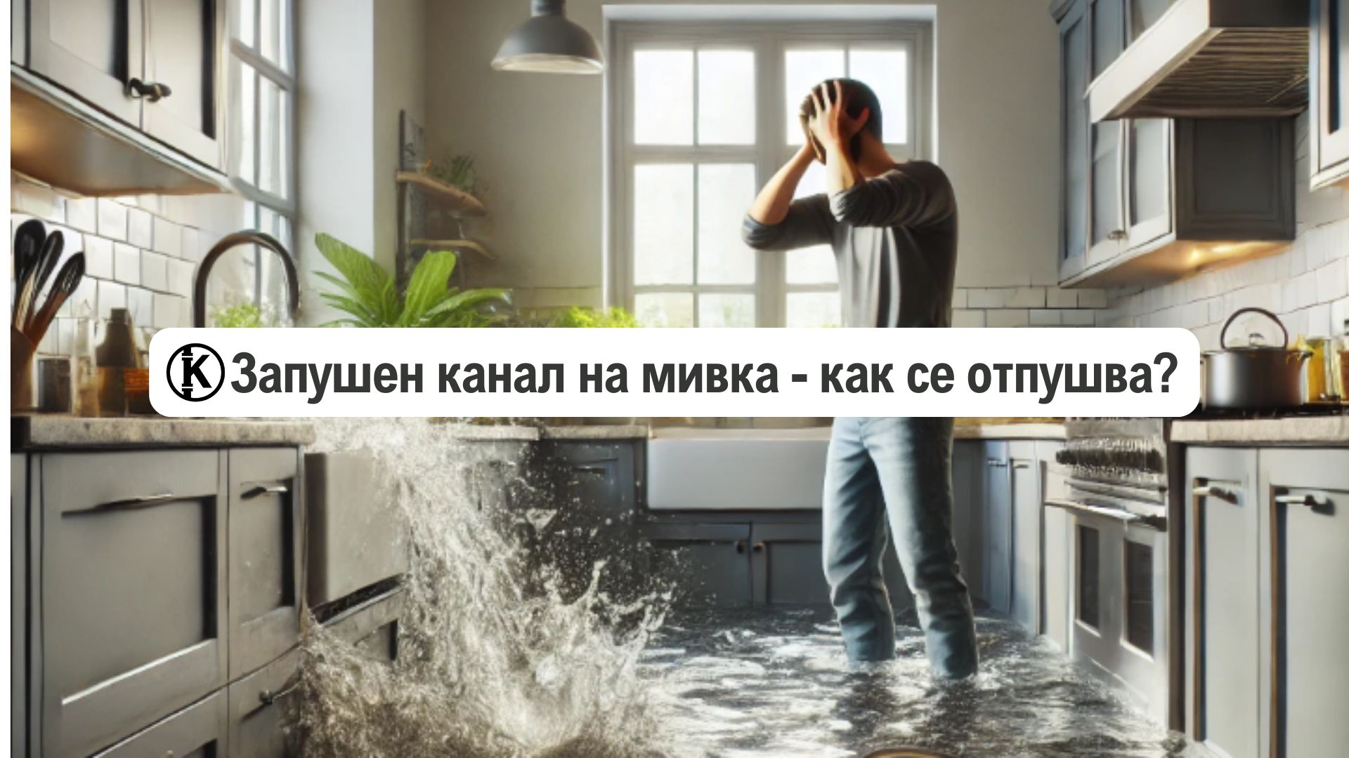 Запушен канал на мивка – как се отпушва?