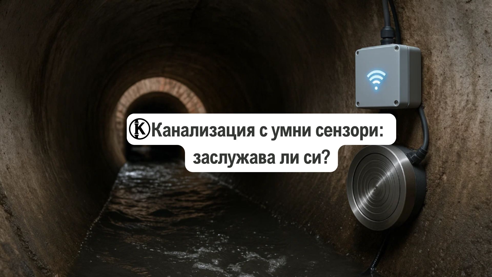 Канализация с умни сензори: заслужава ли си?