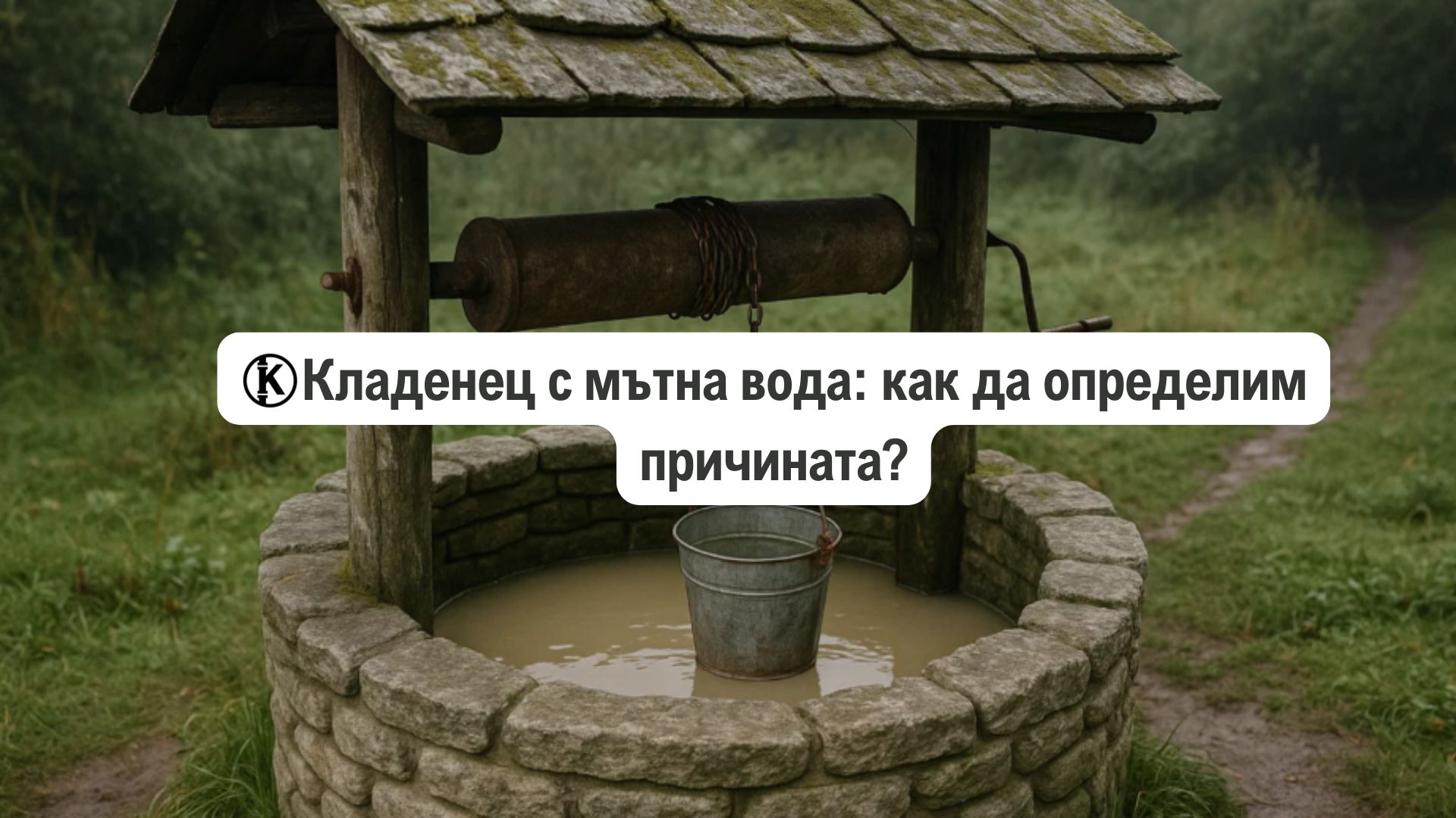 кладенец с мътна вода как да определим причнината