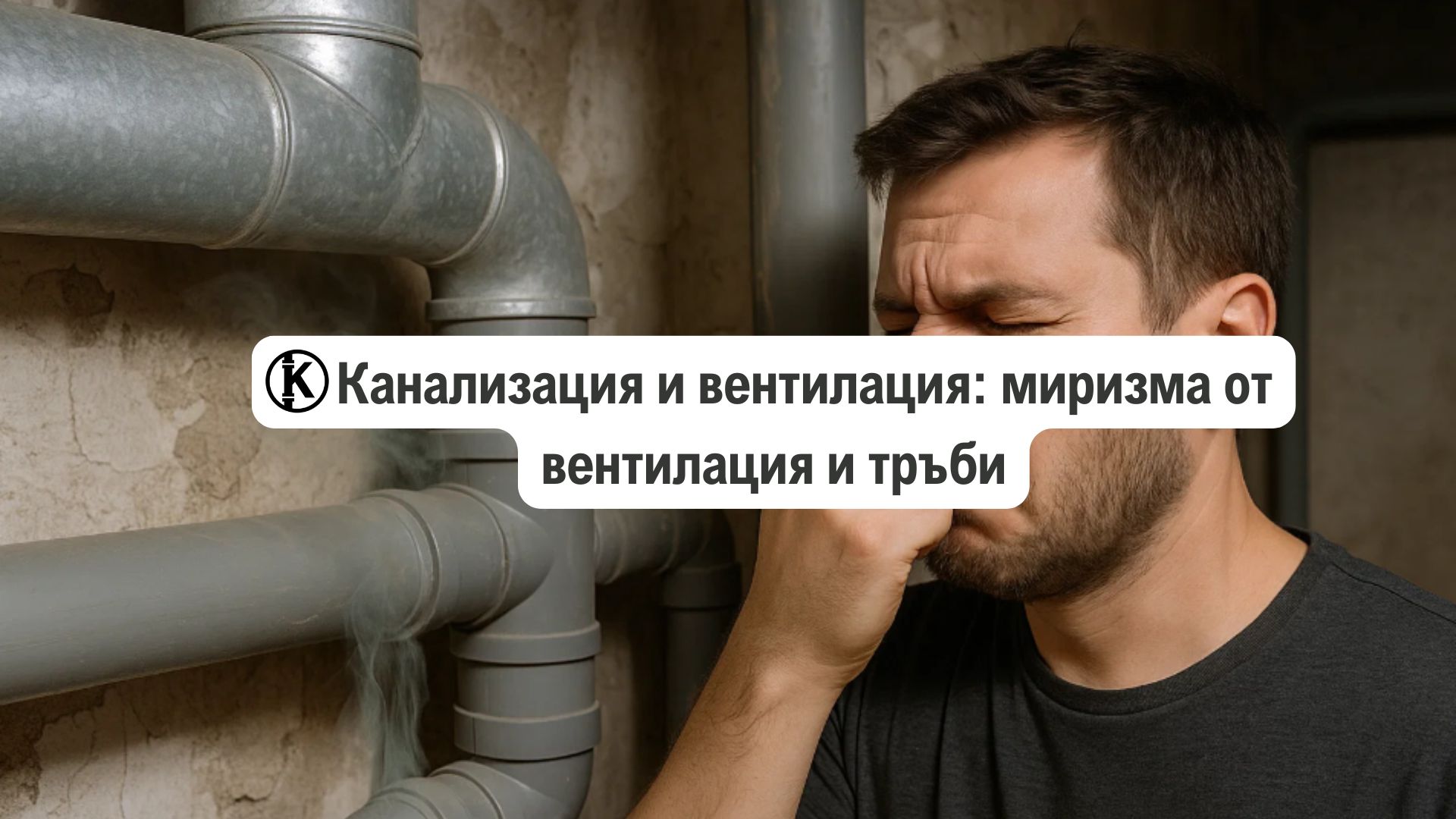 Канализация и вентилация: миризма от вентилация и тръби