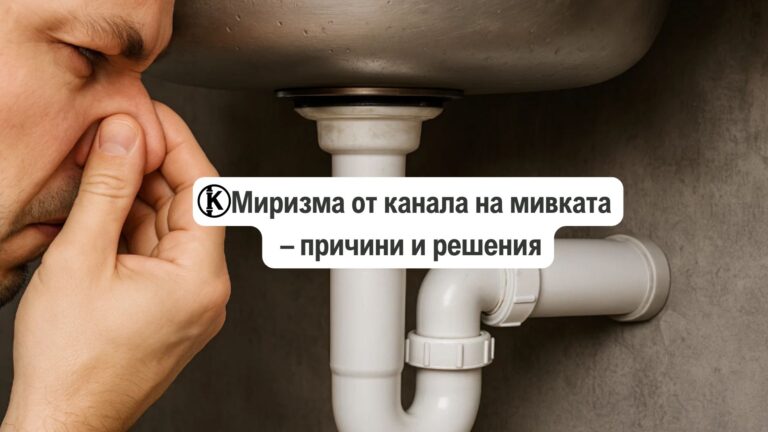 миризма от канала на мивката