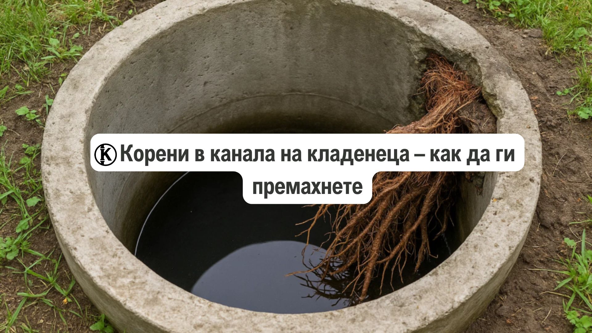 Корени в канала на кладенеца – как да ги премахнете