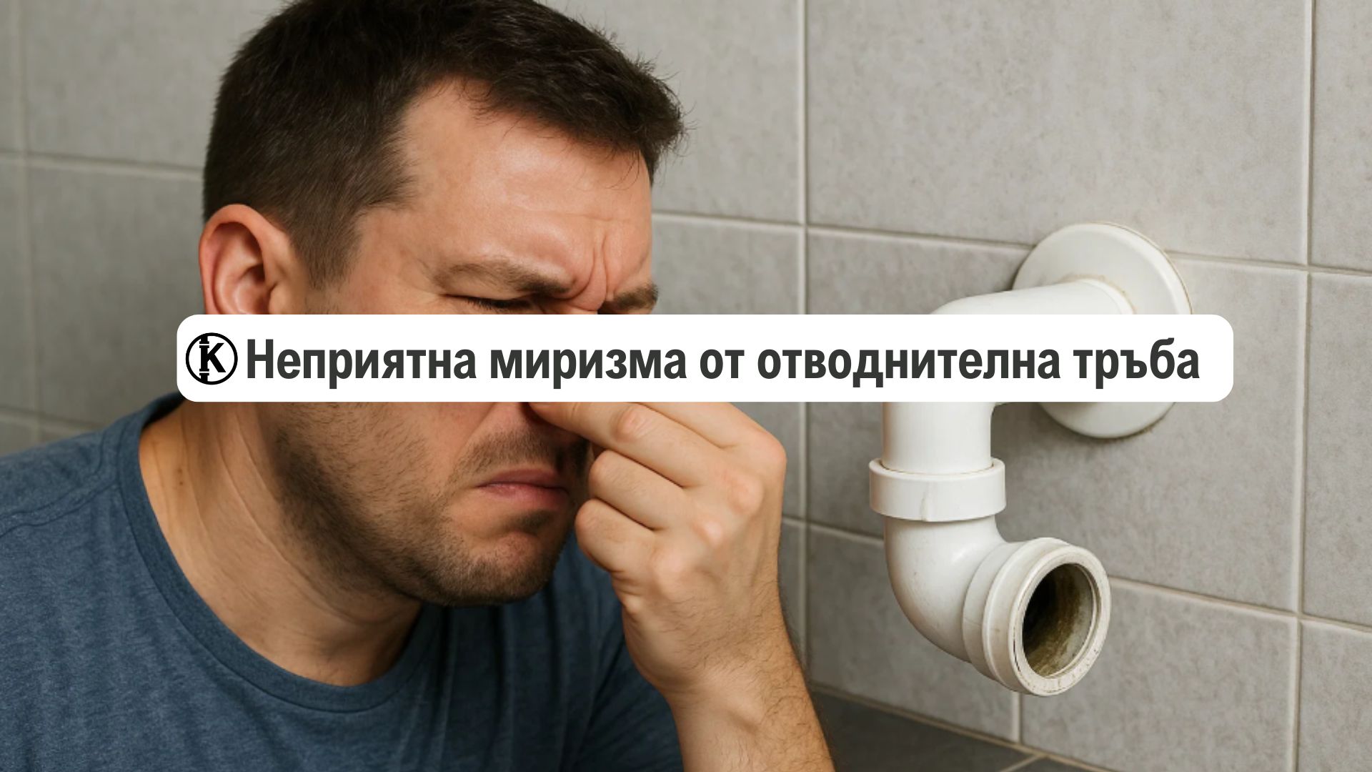 Неприятна миризма от отводнителна тръба? 5 бързи решения