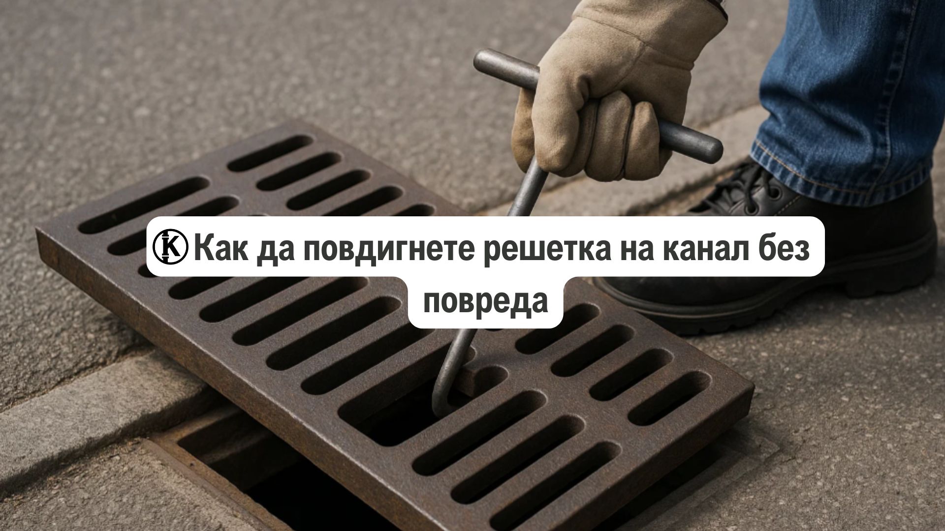 Как да повдигнете решетка на канал без повреда