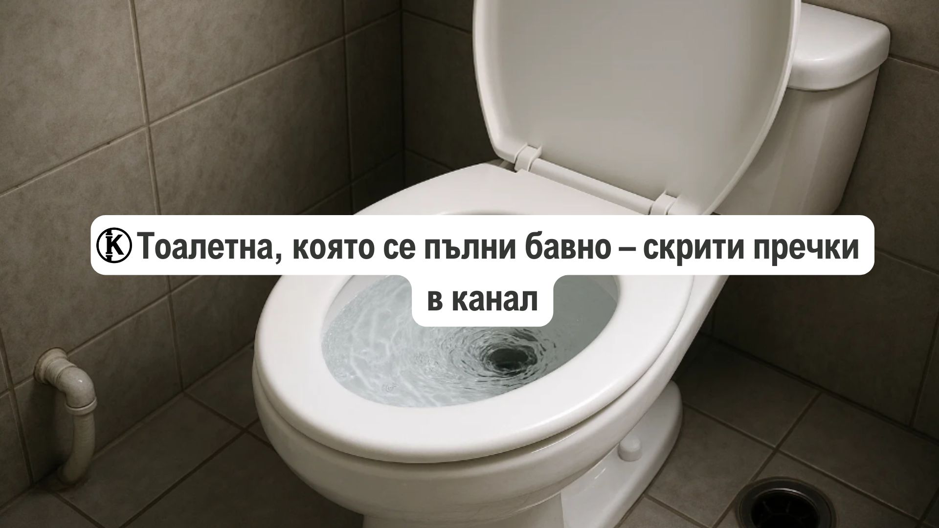 Тоалетна, която се пълни бавно – скрити пречки в канал