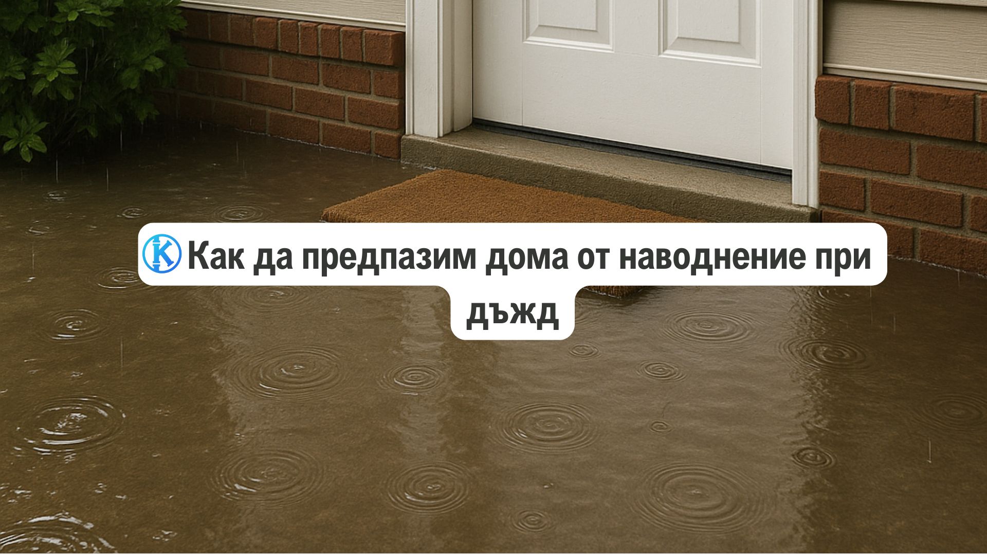 Как да предпазим дома от наводнение при дъжд