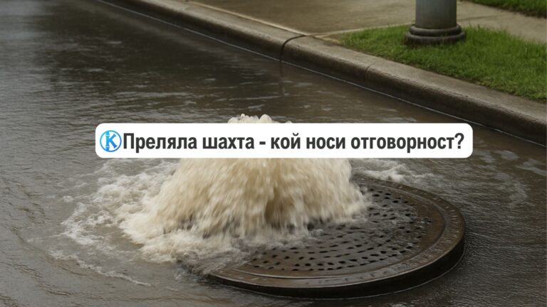 преляла шахта отговорност