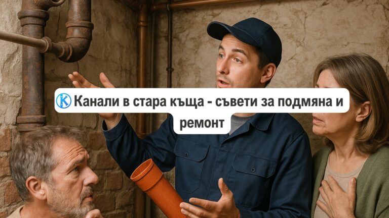 Канали в стара къща - съвети за подмяна и ремонт