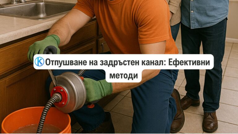 Отпушване на задръстен канал - Ефективни методи