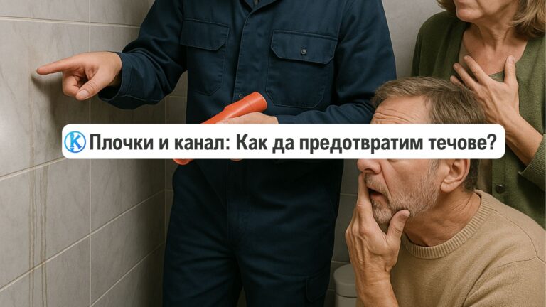 Плочки и канал - Как да предотвратим течове