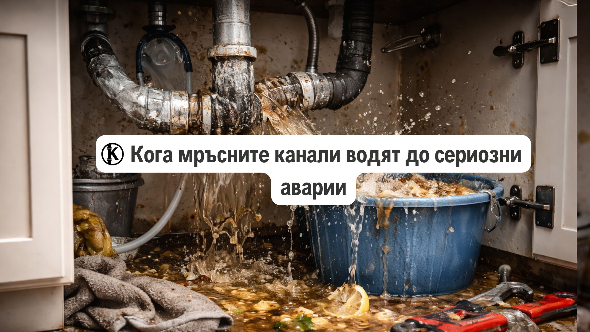 Кога мръсните канали водят до сериозни аварии