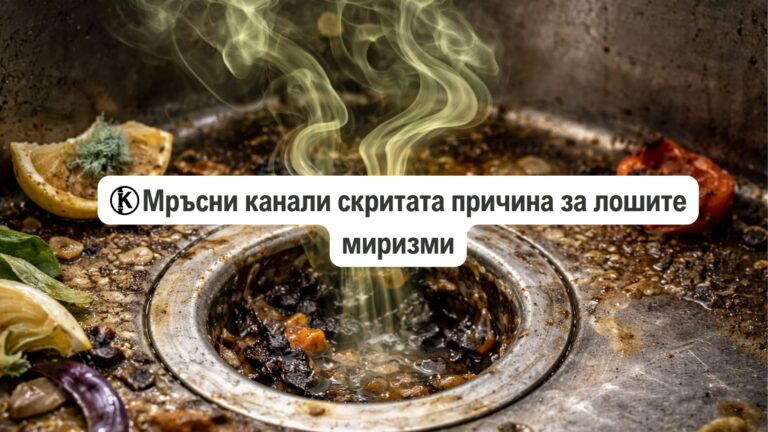 Мръсни канали: скритата причина за лошите миризми у дома