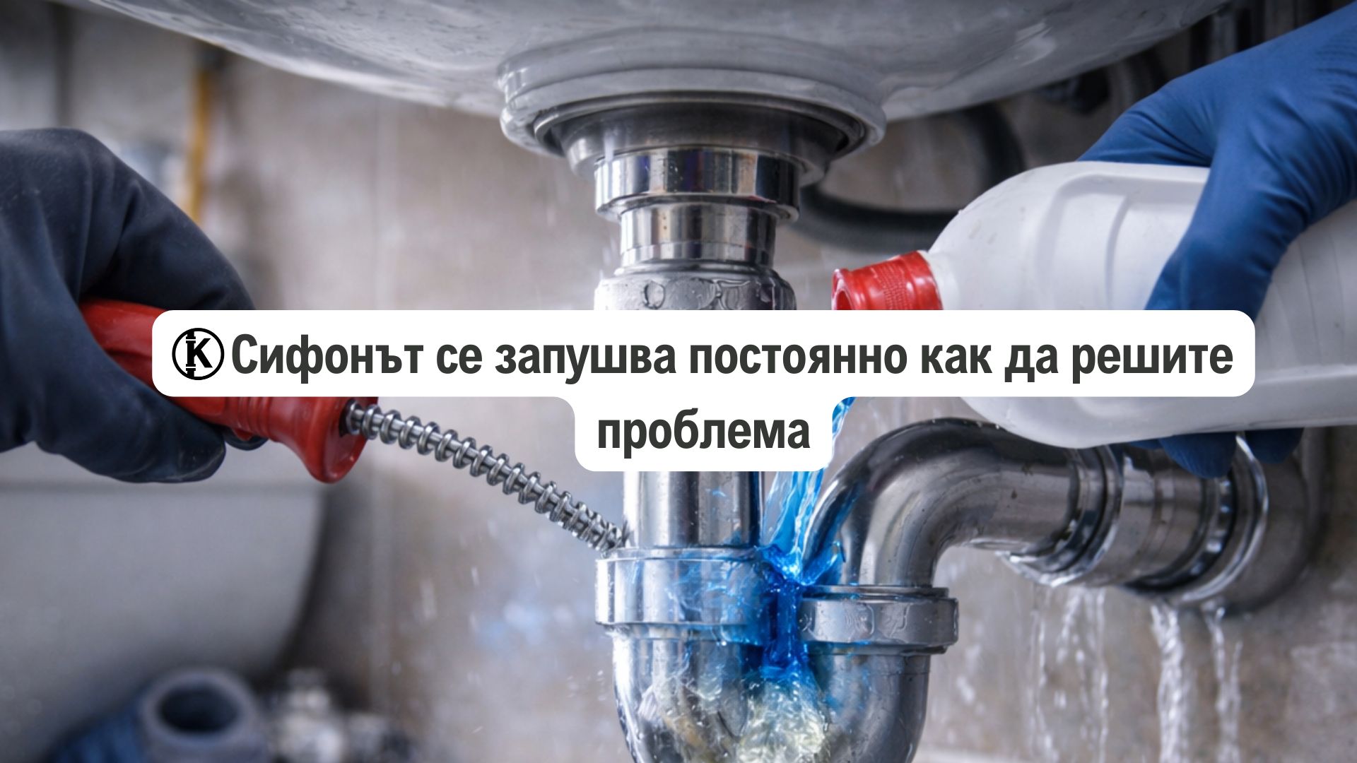 Сифонът се запушва постоянно: как да решите проблема