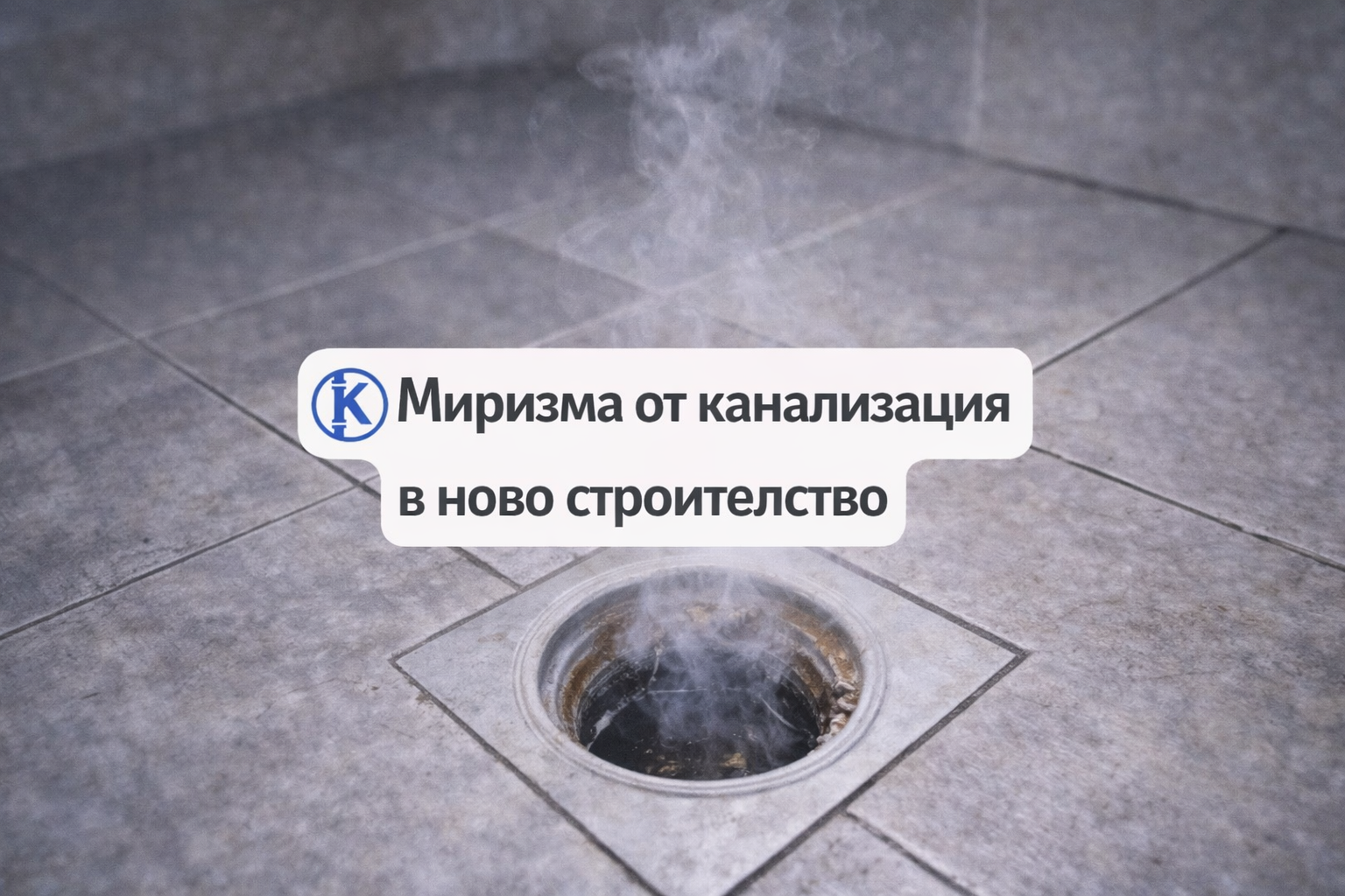 Миризма от канализация в ново строителство