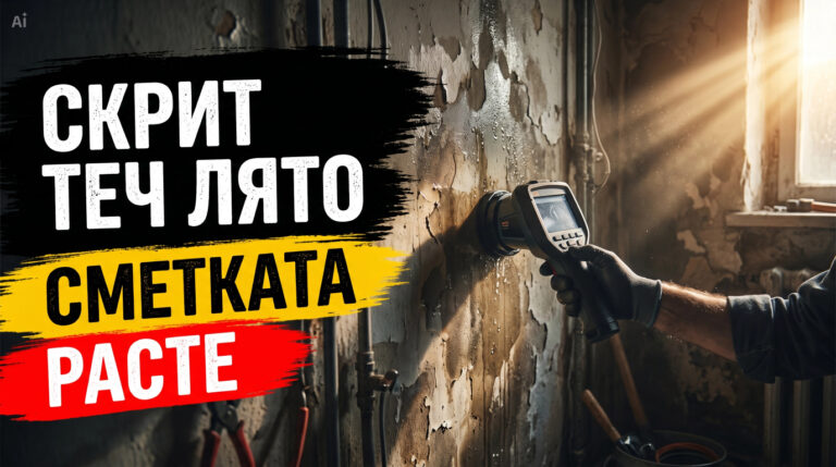 Скрит теч лято – сметката расте