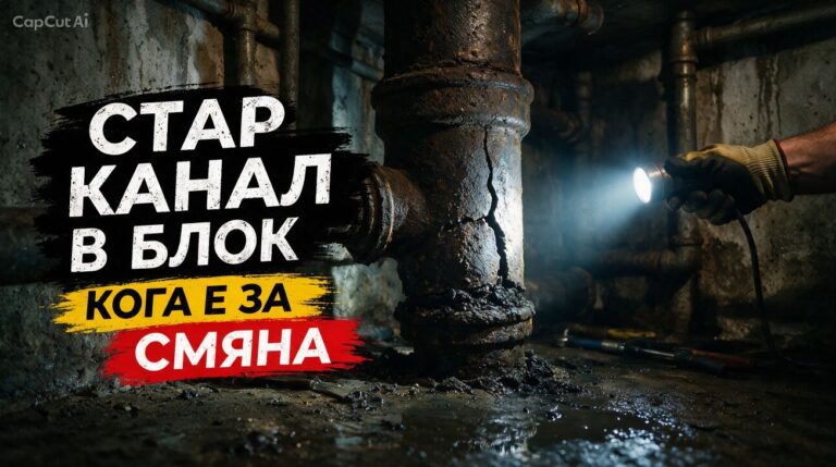 Стар канал в блок – кога е за смяна