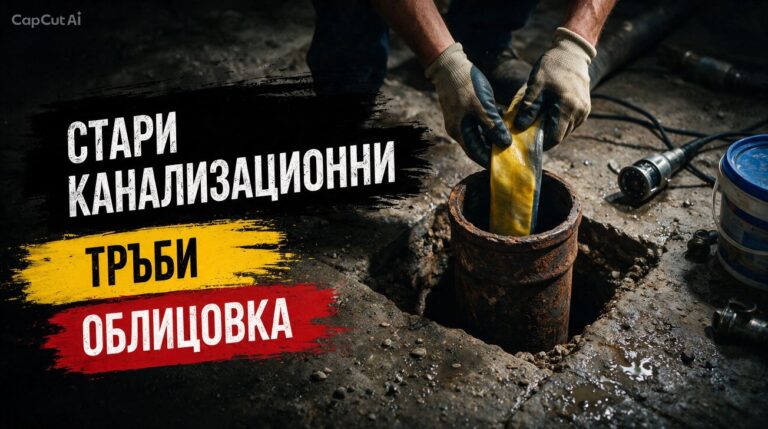 Стари канализационни тръби – облицовка